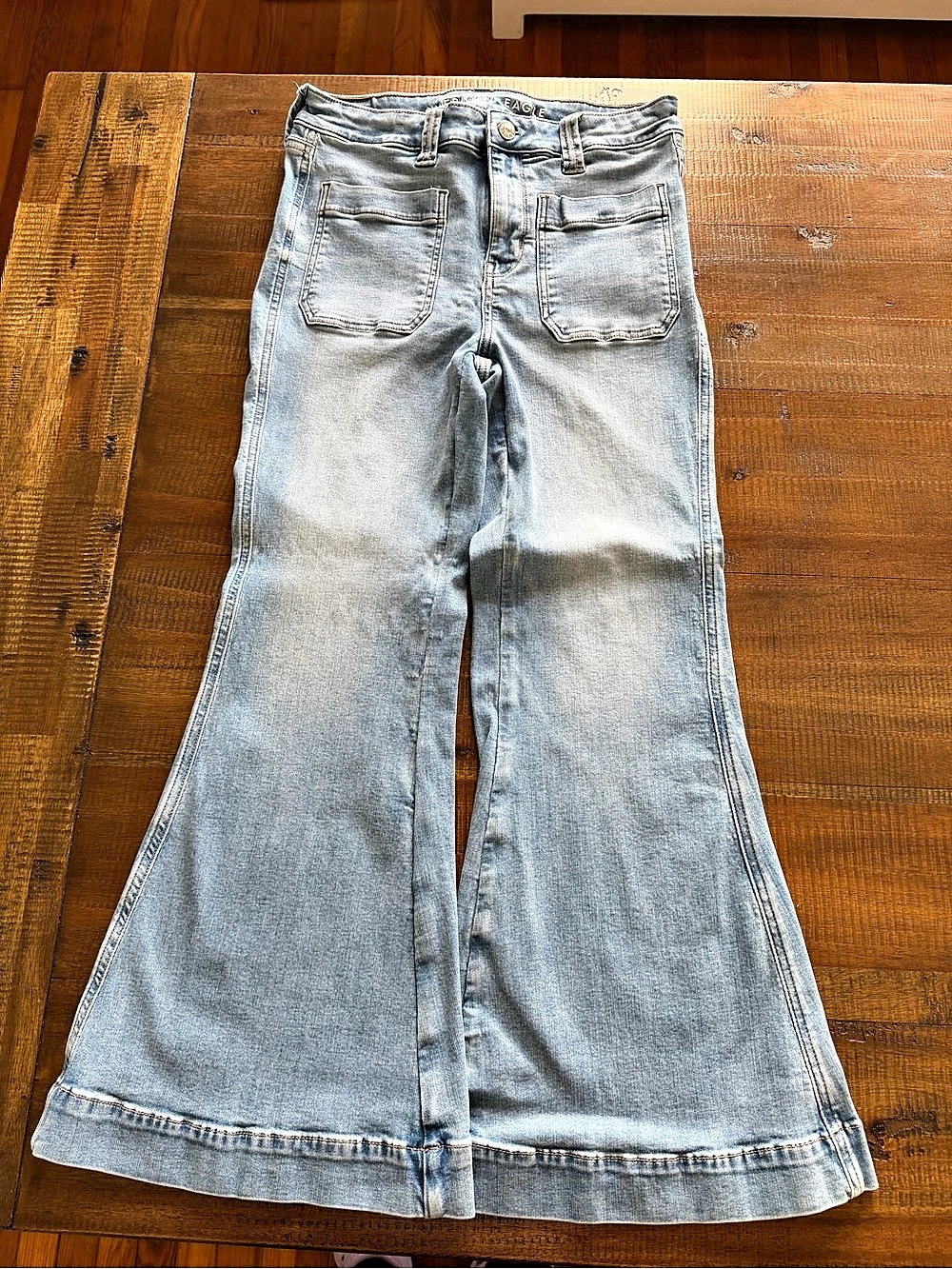 American Eagle X-Short Next Level Stretch X-Short Flare Jeans Flare Jeans